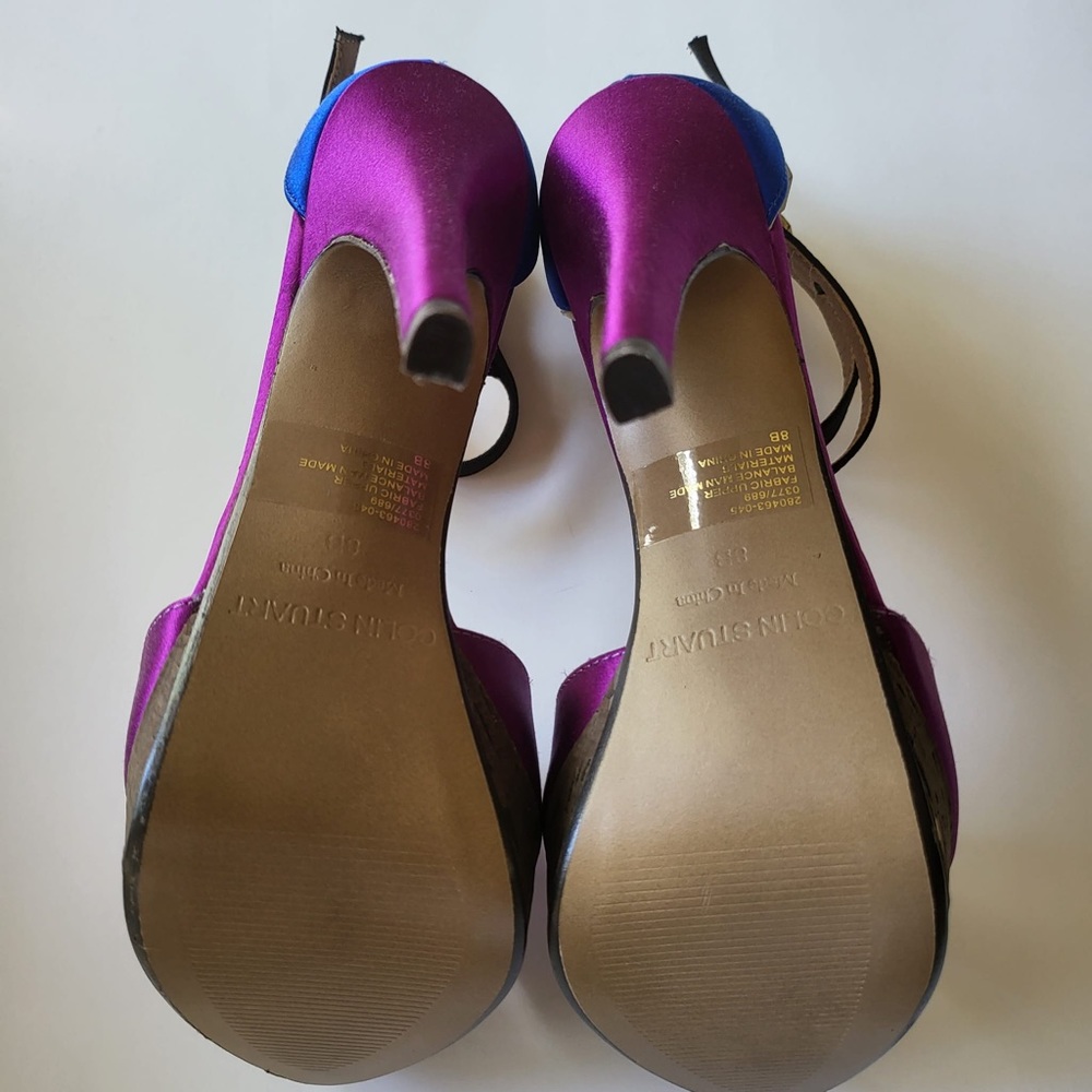 Colin Stuart Colorblock Sandals - Picture 8 of 13